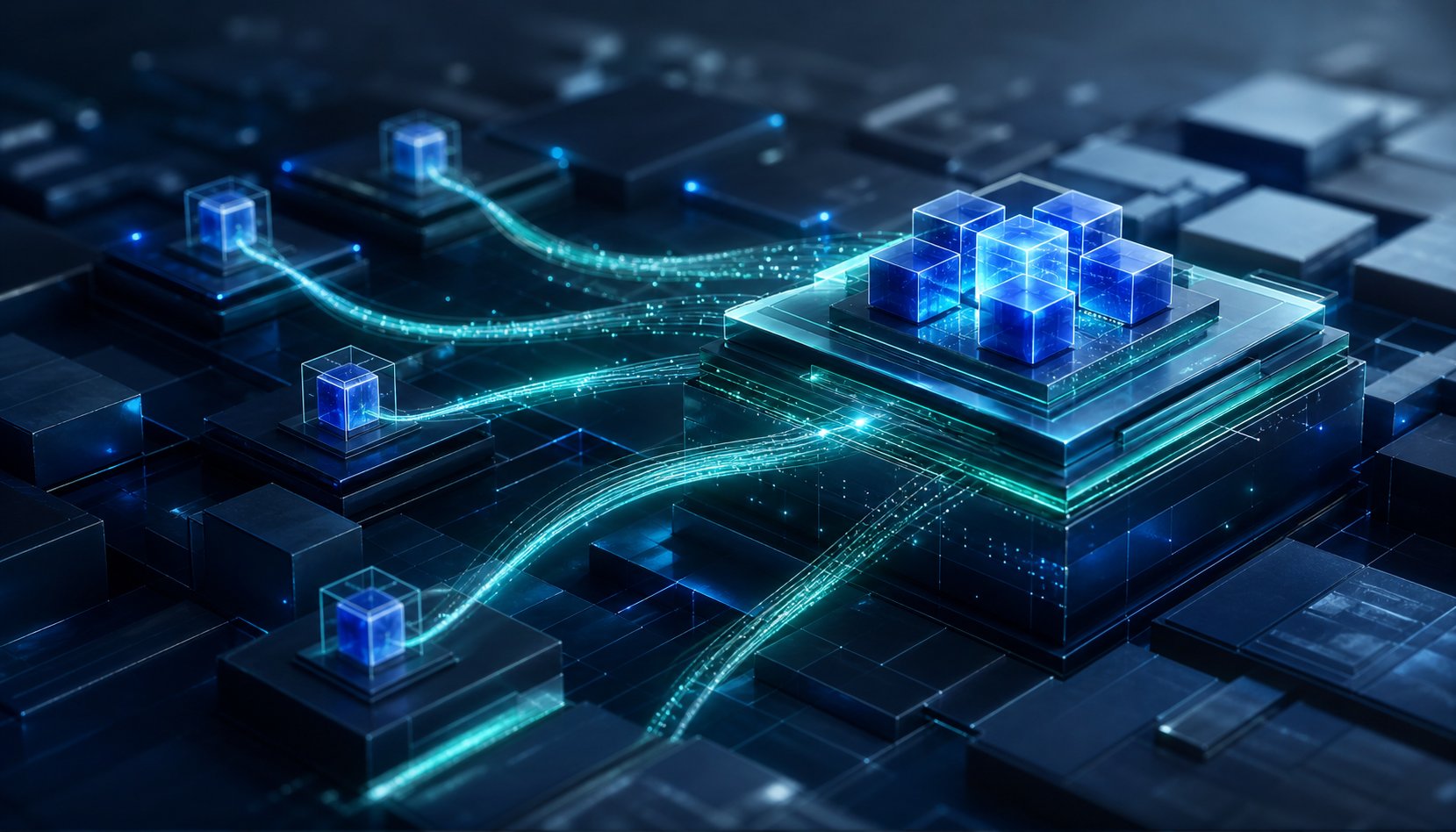 Modular digital structures connecting into a scalable platform